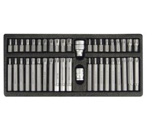 YATO YT-0420 Kit, caisse / encastrement-tournevis (bits)