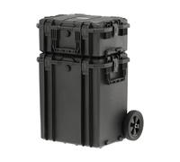 Ensemble comprenant une boîte de rangement et une mallette de protection, étanches