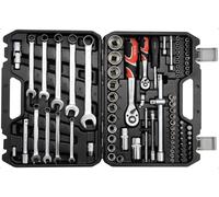 YATO Gola set 1/2", 1/4" + accessoires 82 pcs YT-12691