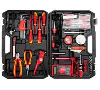 Yato Coffret d'outils YT-39009 – 68 pièces pour électricien Graphite