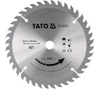 Yato YT-60583 Scie circulaire TCT pour bois 170 x 16 mm 40 dents