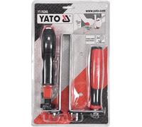 Yato YT-76266 Coupe-bande Largeur de Coupe jusqu'à Max. 15 cm, Réglable, Double poignée Rouge