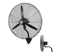 YAVYAV Ventilateur Mural Industriel, 3 Vitesses, 3 Pales, Oscillant Pour Garage, Atelier, Serre, Ferme, Atelier(65cm/26in)