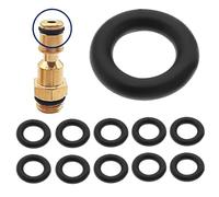 YAZANY Lot de 10 joints toriques en caoutchouc pour nettoyeur haute pression, joints toriques en caoutchouc assortis pour Karcher K2 K3 K4 K5 K7 K7 Eco