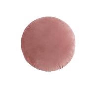 YB-FCJKPA Sham de Coussins Ronds Couleur Unie, Housses Rondes pour la Décoration Intérieure, Taie d'oreiller en Velours Chaud et Doux (Chocolate)
