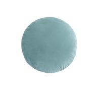 YB-FCJKPA Sham de Coussins Ronds Couleur Unie, Housses Rondes pour la Décoration Intérieure, Taie d'oreiller en Velours Chaud et Doux (Turquiose)