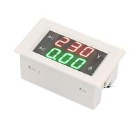 YB4835VA Double Compteur de Tension d'Affichage Numérique LED 60-300V, Voltmètre Ampèremètre Rouge Vert Testeur de Courant 0-50A