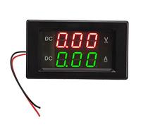 YB4835VA Voltmètre numérique Ampèremètre DC 600 V 100 A Gamme automatique Double affichage Tension Compteur de courant Moniteur pour chargeur de batterie Alimentation