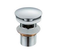 YBAAKZIIR Bouchon à Ressort, Bouchon de vidange escamotable en Laiton, Remplacement for évier Salle Bains avec crépine Multicolore(Chrome B)