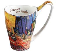 YBK Tech Bone China Coffee Mug, Grande tasse à thé de 47 esign inspiré de Van Gogh's Paintings (Night Cafe)