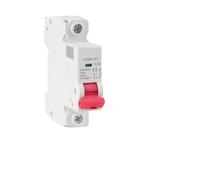 YCB6H-63 1P 18mm Miniature Circuit Breaker MCB Din Rail Breaking Capacity 6A/10A/16A/20A/25A/32A MQXFCZUX(25A)