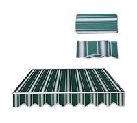 YCBTPS Tissu De Rechange pour Store Banne De Jardin, Toile D'Auvent Tissu De Remplacement for Auvent Extérieur, Dessus De Store De Patio 350x250cm(Green,8x7ft/2.5x2m)