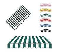 YCBTPS Tissu De Remplacement pour Auvent, Toile De Rechange for Extérieur Store Banne 300x250cm, Toile De Canopée Fenêtre Porte Couverture D'auvent(Green,3.5x2.5m(12x8ft))