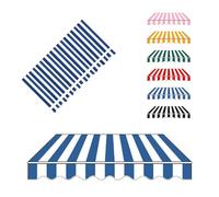 YCBTPS Tissu De Remplacement pour Auvent, Toile De Rechange for Extérieur Store Banne 300x250cm, Toile De Canopée Fenêtre Porte Couverture D'auvent(Blue,3x2m(10x6.5ft))