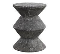 YCCHAH Meubles De Salon Petite Table Nordique Noire Simple en Terrazzo, Petite Basse for Petit Appartement, Ornements de d'angle canapé Tables D'appoint Salon