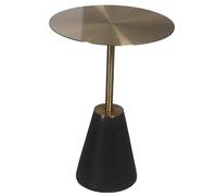 YCCHAH Meubles De Salon Table Ronde en Ciment for Petit Appartement, d'appoint élégante, Simple et créative, Petite Taille Tables D'appoint Salon