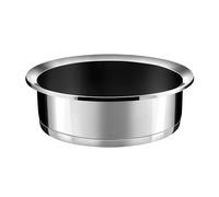 Ycône - Sauteuse 24cm inox revêtement Greblon C3