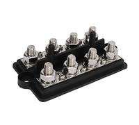 Yctze Borne de Batterie pour Camping-car, Bloc de Distribution d'énergie, Rangée de Goujon M8, Bus DC 1248 V 150 A, Bus Marin, électrique, 48 V, RV, Bloc d'alimentation 48, de Distribution