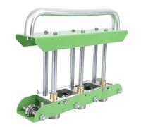 Yctze Cintreuse à Rouleaux à Trois Stations, Angle de Courbure de 0 à 90 Degrés, Outil de Pliage de Tôle de Toiture avec Rouleau à Billes à 3 Stations, Idéal pour Plier les Matériaux de Toiture en