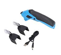 Yctze Ciseaux électriques de Coupe de Tissu, sans Fil Robuste | Rechargeable par USB, facile à utiliser pour divers matériaux, conception ergonomique, efficace avec deux lames