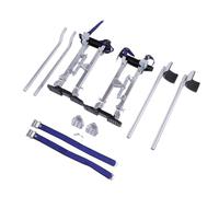 Yctze Échasses Réglables pour Plaques de Plâtre 18-30 Pouces en Aluminium | Plate-forme antidérapante, Installation rapide, Applications polyvalentes, Léger