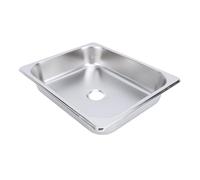 Yctze Évier de Camping-car en Acier Inoxydable 304 avec Drainage Efficace | Conception compacte, Convient aux cuisines, salles de bains et camping-cars, Résistant aux rayures, Facile à nettoyer