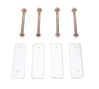 Yctze kit de levage arrière en acier inoxydable de 1,26 pouce | Compatibilité électrique, Bloc de Nivellement de Suspension, 2004 à 2024,voiture de club