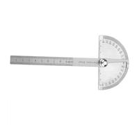 Yctze Rapporteur Règle 0-180 Degrés Précision, Règle Rapporteur pour | Acier inoxydable, conception durable, mesure d\'angle facile, idéal pour les étudiants et les professionnels