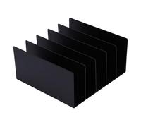 Yctze Trieur de Fichiers de Bureau à 5 Compartiments Noir Classeur de Bureau Trieur de Fichiers Portable intégré à 5 Compartiments en Fer Accueil Produits/Meubles et éclairage/Armoires, Supports et