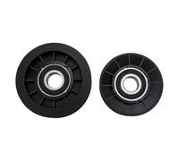 Yctze V Kit de Poulie Plate de Poulie de Renvoi GX20286 GX20287 de Remplacement pour Plateaux de Tondeuse D100 D130 D140 LA100 LA105 LA110 LA115 avec Roulements en Plastique et en Métal