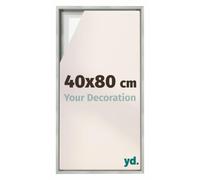yd. Cadre flottant 40x80 cm Argent Mat - Cadre pour toile - MDF Lyon | Cadre américaine pour toiles, Convient aux toiles jusqu'à 2 cm d'épaisseur, Sans fond ni verre, Made in Holland