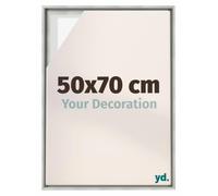 yd. Cadre flottant 50x70 cm Argent Mat - Cadre pour toile - MDF Lyon | Cadre américaine pour toiles, Convient aux toiles jusqu'à 2 cm d'épaisseur, Sans fond ni verre, Made in Holland