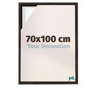 yd. Cadre flottant 70x100 cm Chene Fonce - Cadre pour toile - MDF Lyon | Cadre américaine pour toiles, Convient aux toiles jusqu'à 2 cm d'épaisseur, Sans fond ni verre, Made in Holland