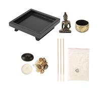 YD50 Chandelier Bougeoir de Bouddhisme, Table Bouddha Zen Garden Bronze Vintage Brûleur D'encens Brûleur Encens De Table, Porte-Bâton D'encens pour De Décoration, Méditation