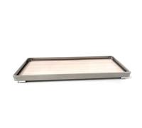 YDHFCD Tiroir Coulissant pour Chaussures, Aluminium Anti-Rouille | Glissement Fluide, Rebord Surélevé, Nettoyage Facile, Espace Gainé(61x31x4cm)
