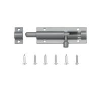 YDHSIKK Verrous de Porte, Boulons de Porte boulons cylindriques Boulon de Baril Serrure de Porte en Alliage d'aluminium Multicolore 2-8 Pouces(Grey,8inch)