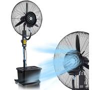 YDkjwjw Ventilateur de refroidissement industriel - Réservoir haute capacité 42L - Oscillation 90° - Qualité professionnelle pour usage commercial intérieur/extérieur