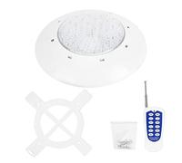 YDuupxe Applique Murale de Piscine RVB sous-Marine LED 35 W AC 12 V PC ABS 360 LED IP68 Télécommande 3000 LM 120 Degrés pour Fontaine de Piscine, Aquarium, Décoration Extérieure