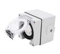 YDuupxe Boîte D'entrée de Puissance du Générateur 30 A NEMA L14-30C IP66 | Certifié ETL, 3 750-7 500 W, 3 Pôles, 4 Fils Mis à la Terre, Bornier en Laiton pour 10 AWG, Couvercle à Ressort Résistant