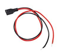 YDuupxe Câble D’extension de Batterie 1,5 M 50 A 8 AWG Charge | Adaptateur de Station électrique, EcoFlow 2, 2 , 3, 3 Plus, WAVE 3, PVC ABS Cuivre, Secours Camping-car, Utilisation Hors