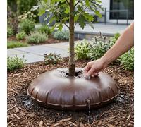 YDuupxe Sac D'arrosage pour Arbre, 3 Pièces 20 Gallons PVC Goutte-à-goutte | Pochette d\'hydratation ciblée des racines, livraison des racines en 4 à 6 heures, ouverture de remplissage du tuyau pour