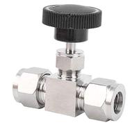 YDuupxe Tige de Soupape en Acier Inoxydable 304, Vanne à Pointeau,