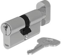 YE 05533035CK1 - Vérin à bouton 500 plus, 30/35, nickel satiné