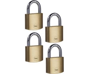 YE Y110B401224 - Cadenas, laiton, 40 mm, 4 pièces