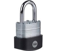 Cadenas acier laminé YALE - 3 clés - Y125