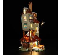 YEABRICKS Lampe LED pour 76437 Harry Potter Le Terrier - Édition Collector - Modèle de blocs de construction (kit de construction non inclus)
