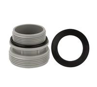 YEAMLTE 4560 Raccord de Pompe à Piscine, 1 PCS Adaptateur Pompe Piscine, Adaptateur Tuyau Piscine, Connecteurs de Tuyau de Piscine 40 mm à 1 1/2", Compatible avec Pompes Filtrantes Intex et Coleman