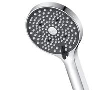 YEAUPE Pommeau de Douche 6 Modes Jet Puissant Ø110 mm Anti-Calcaire | 6 modes pour varier intensité et diffusion du jet, rinçage puissant, picots anti-calcaire et raccord universel G1/2