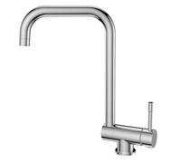 YEAUPE PRO Robinet de cuisine pliable pour fenêtre avant - Robinet pivotant à 360° - Robinet d'évier pliable à 180° en acier inoxydable 304 - Mitigeur avec 2 types de jet - Design démarrage à froid