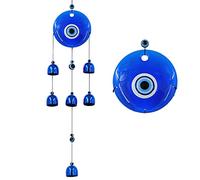 YEBON Carillon à Vent Bleu Mauvais œil pour décoration de Maison ou de Jardin de qualité à Suspendre au Mur…